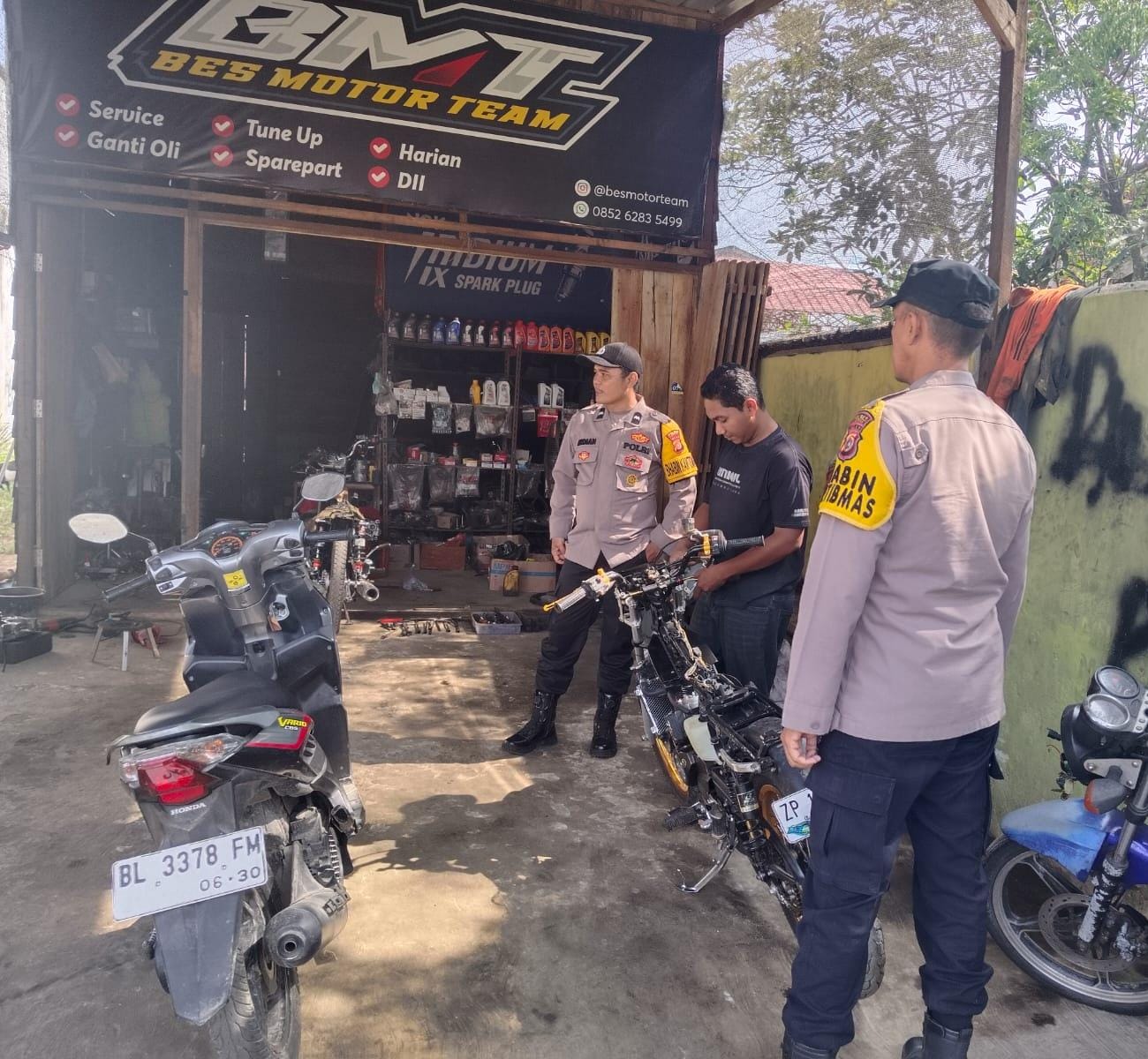 Polsek Langsa Tingkatkan Patroli Antisipasi Premanisme di Wilayah Kota