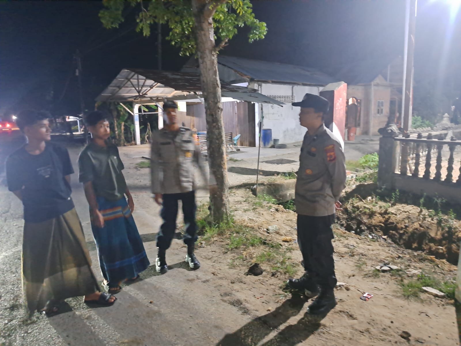 Polsek Birem Bayeun Intensifkan Patroli Dini Hari Cegah Balap Liar dan Pelemparan Bus