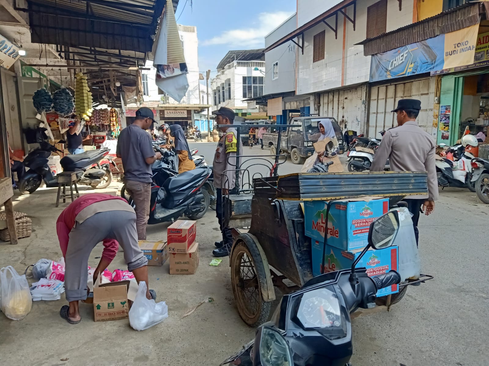 Polsek Langsa Intensifkan Patroli Antisipasi Premanisme untuk Menjaga Kondusifitas Kamtibmas