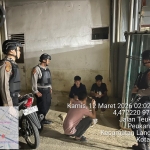 Patroli Perintis Presisi Sat Samapta Polres Langsa Jaga Stabilitas Kamtibmas Dini Hari