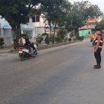 Sat Samapta Polres Langsa Perkuat Strong Point Pagi di Sejumlah Titik Kota