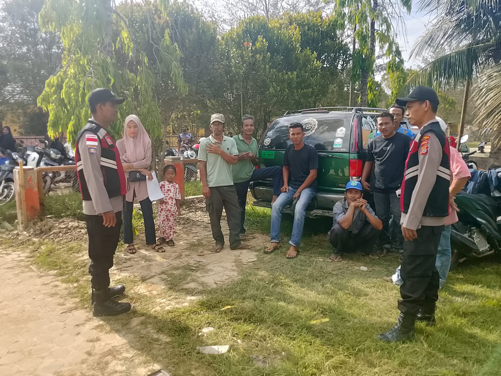 Polsek Manyak Payed Intensifkan Patroli untuk Jaga Stabilitas Kamtibmas Pasca Banjir
