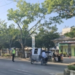 Satlantas Polres Langsa Laksanakan Strong Point Pagi di Sejumlah Persimpangan Kota