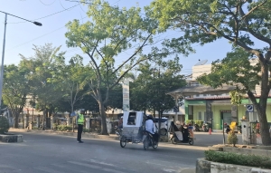 Satlantas Polres Langsa Laksanakan Strong Point Pagi di Sejumlah Persimpangan Kota