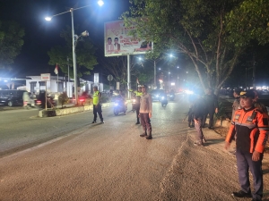 Personel Pos Yan Ops Ketupat Seulawah 2026 Laksanakan Apel Kesiapsiagaan di Lapangan Merdeka