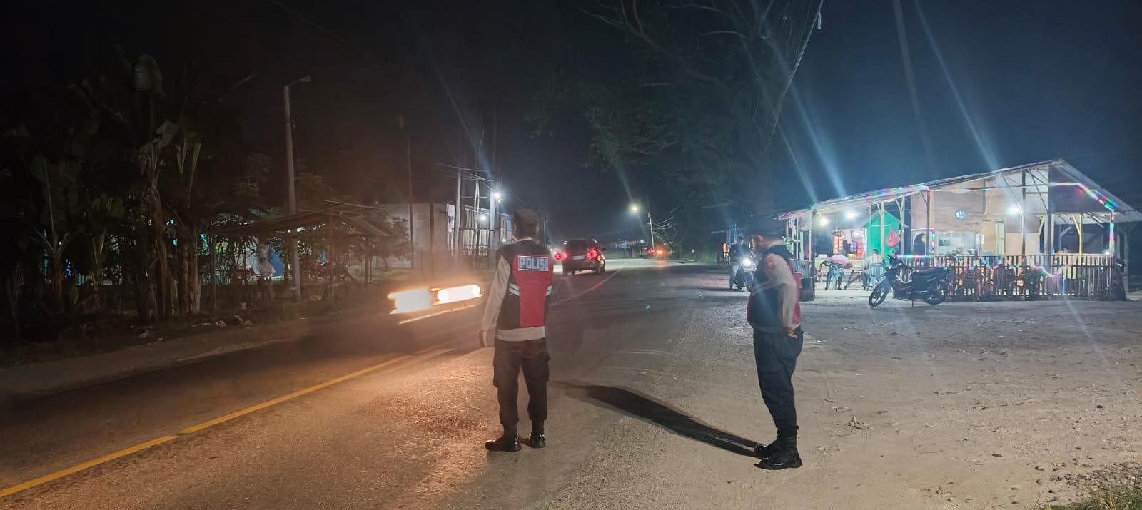 Polsek Rantau Selamat Intensifkan Patroli Antisipasi Kejahatan Jalanan Selama Ramadhan