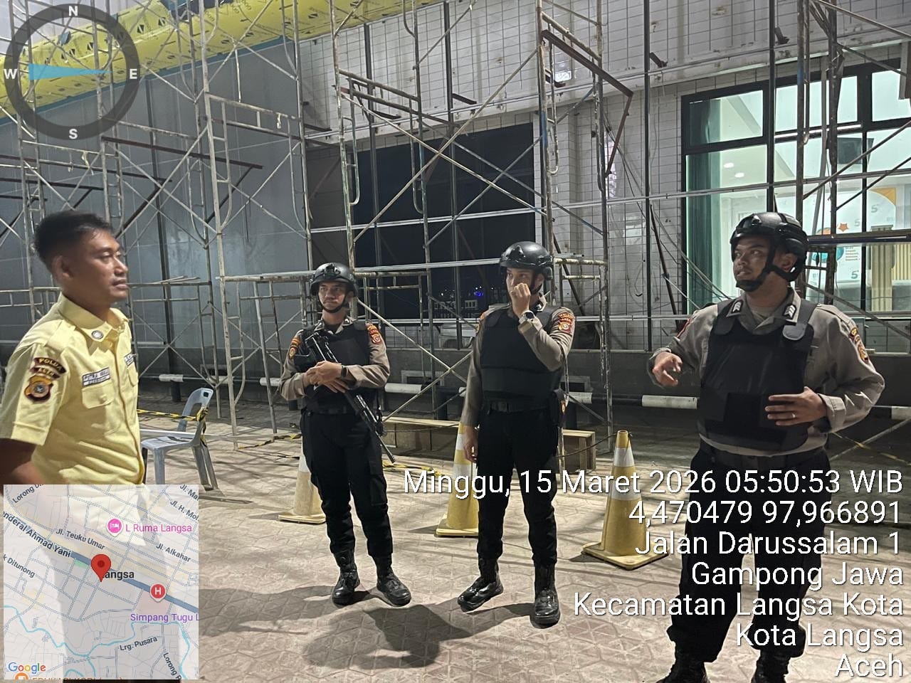 Sat Samapta Polres Langsa Gelar Patroli Perintis Presisi Antisipasi Gangguan Kamtibmas
