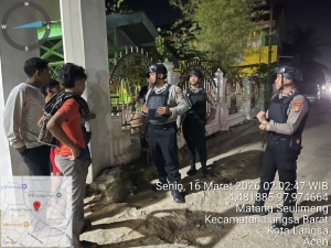 Patroli Perintis Presisi Sat Samapta Polres Langsa Antisipasi Gangguan Kamtibmas