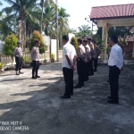 Polsek Langsa Timur Gelar Apel Pagi Tingkatkan Disiplin dan Loyalitas Personel