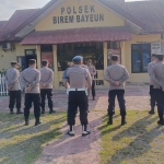 Apel Pagi Cerminkan Kesiapan Personel Polsek Birem Bayeun dalam Pelaksanaan Tugas