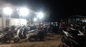 Polsek Rantau Selamat Intensifkan Pengamanan Tarawih di Wilayah Gampong