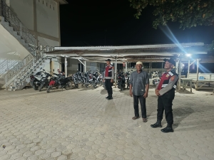 Polsek Manyak Payed Tingkatkan Pengamanan Tarawih di Enam Titik Masjid