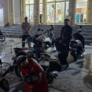 Polsek Langsa Maksimalkan Patroli dan Pengamanan Tarawih di Pusat Kota