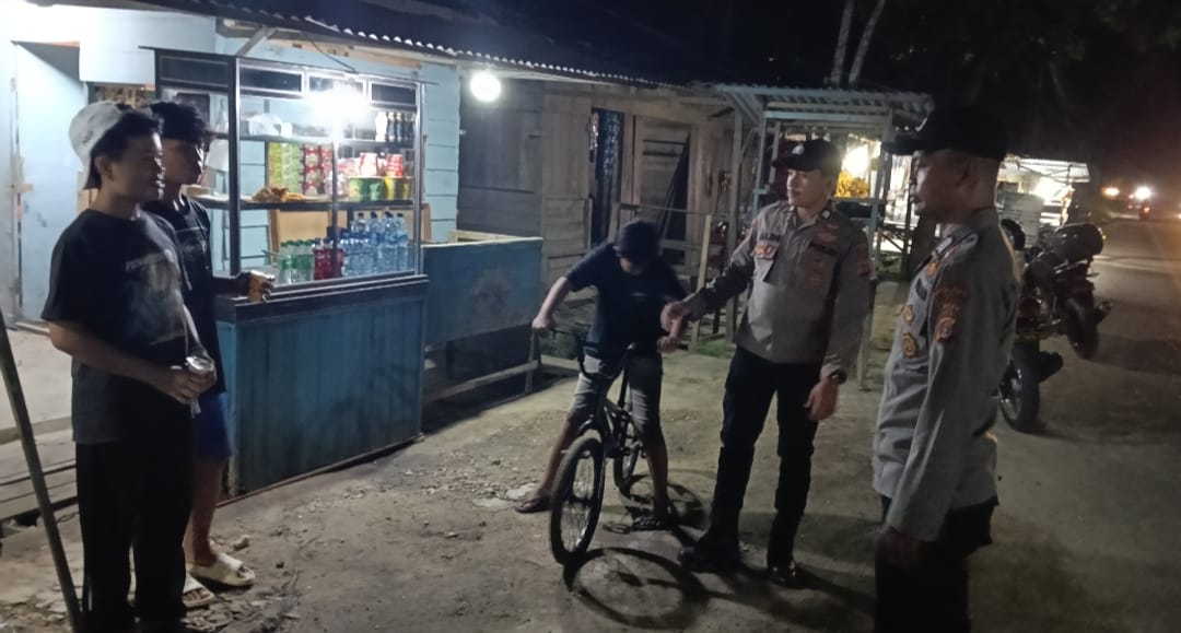 Polsek Birem Bayeun Intensifkan Patroli Malam Antisipasi Balap Liar dan Pelemparan Bus