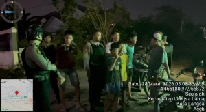 Sat Samapta Polres Langsa Laksanakan Patroli Perintis Presisi Antisipasi Gangguan Kamtibmas Dini Hari