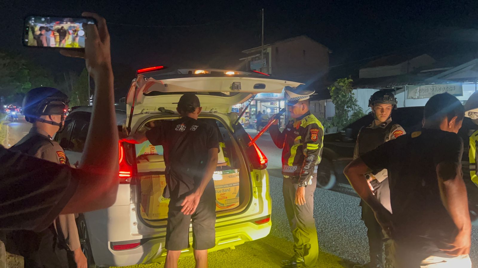 Patroli KRYD Polres Langsa Intensifkan Pengawasan Malam Hari Antisipasi Gangguan Kamtibmas