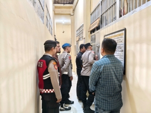 Pengecekan Tahanan Rutin, Polres Langsa Pastikan Kondisi Aman dan Terkendali