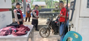 Polsek Manyak Payed Intensifkan Patroli Siang Hari Pantau Aktivitas Masyarakat Pasca Banjir