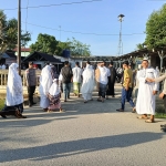 Polsek Rantau Selamat Amankan Sholat Idul Fitri di Sejumlah Gampong, Berjalan Khidmat dan Lancar