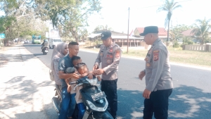 Patroli Polsek Birem Bayeun Intensif Cegah Guantibmas, Situasi Aman dan Kondusif