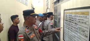 Polres Langsa Laksanakan Pengecekan Tahanan Rutin, Pastikan Kondisi Aman dan Terkendali