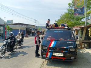 Polsek Rantau Selamat Giatkan Patroli Dialogis, Ciptakan Situasi Kamtibmas yang Kondusif