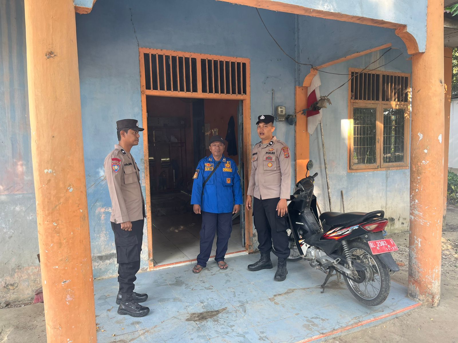 Polsek Langsa Barat Intensifkan Patroli dan Sambang Gampong, Aktivitas Warga Terpantau Aman