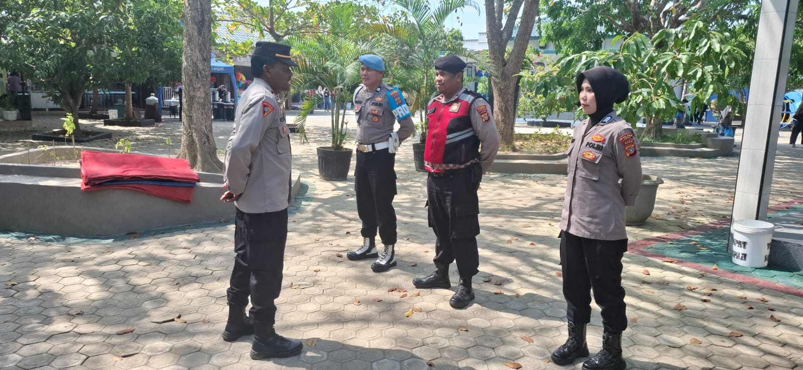 Pengamanan Wisata Vitra Tirta Raya Diperketat, Libur Lebaran Berlangsung Aman dan Tertib