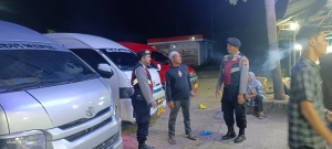 Polsek Manyak Payed Tingkatkan Patroli Malam di Jalur Utama Wilayah Hukum
