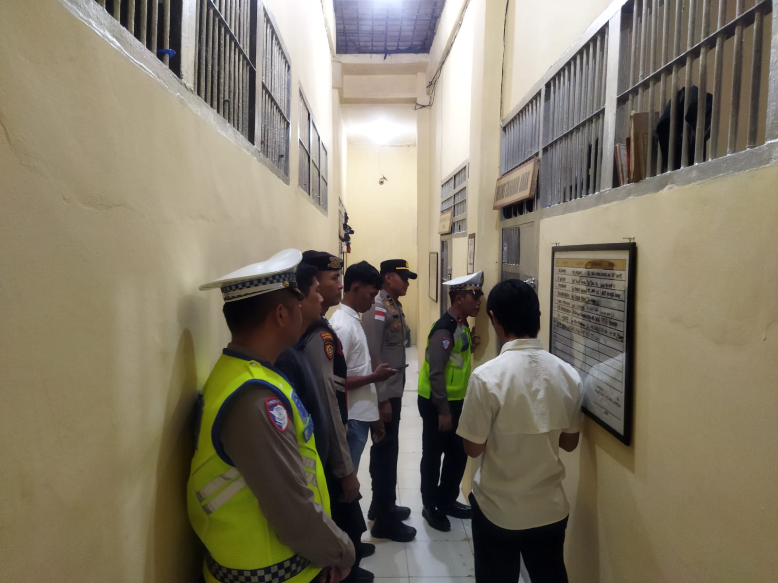 Polres Langsa Laksanakan Pengecekan Tahanan Rutin, Pastikan Kondisi Aman dan Terkendali