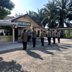 Apel Pagi Polsek Langsa Barat Tekankan Senyum, Sapa, Salam dalam Pelayanan Kepolisian