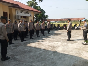 Apel Pagi Cerminkan Kesiapan Personel, Polsek Langsa Timur Perkuat Pengawasan dan Disiplin