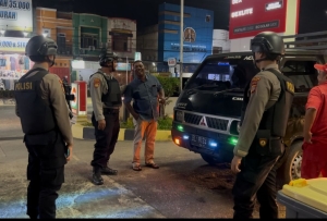 Patroli Perintis Presisi Sat Samapta Langsa Intensif Jaga Stabilitas Keamanan Malam Hari