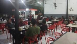 Polsek Rantau Selamat Gelar Patroli Dialogis Malam, Perkuat Kamtibmas di Wilayah Hukum