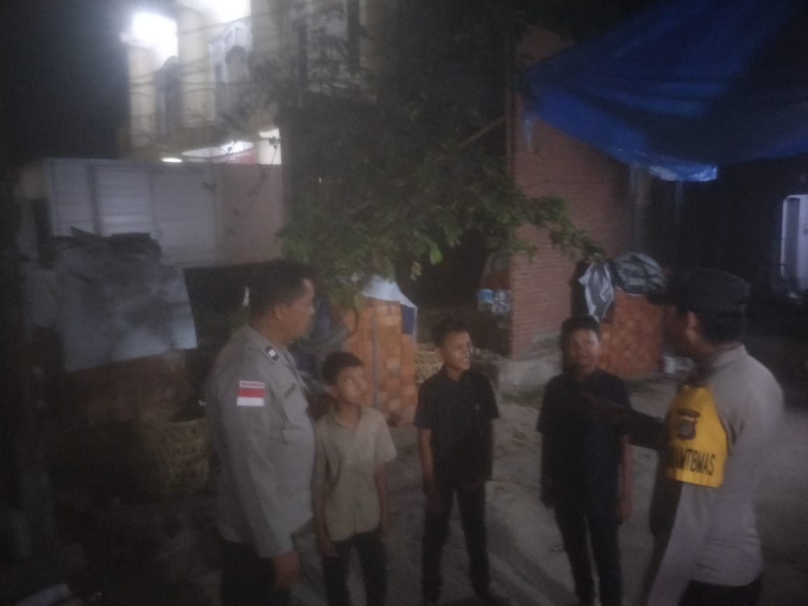 Polsek Langsa Perketat Patroli Malam, Tekan Aksi Premanisme di Permukiman Warga