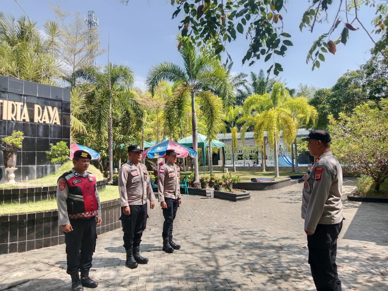 Pengamanan Kolam Renang Vitra Tirta Raya Ditingkatkan Selama Libur Lebaran