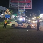 Satlantas Polres Langsa Laksanakan Patroli Blue Light Jaga Keamanan Malam Hari