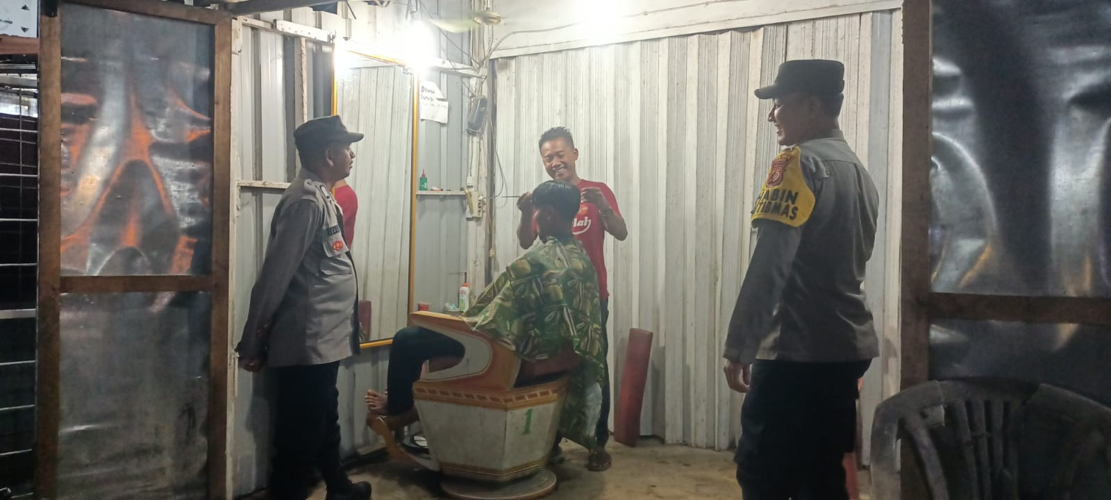 Polsek Langsa Barat Tingkatkan Patroli Malam, Jaga Kondusifitas Wilayah Permukiman