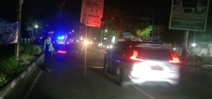 Sat Lantas Polres Langsa Gelar Patroli Blue Light di Titik Rawan Laka Lantas