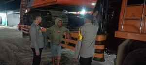 Polsek Langsa Barat Intensifkan Patroli Malam Demi Jaga Stabilitas Kamtibmas