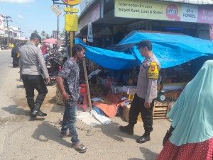 Polsek Sungai Raya Intensifkan Patroli Dialogis untuk Jaga Stabilitas Kamtibmas di Wilayah Pesisir