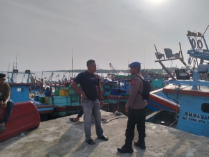 Polairud Langsa Intensifkan Patroli Pengawasan Nelayan di Kuala Langsa