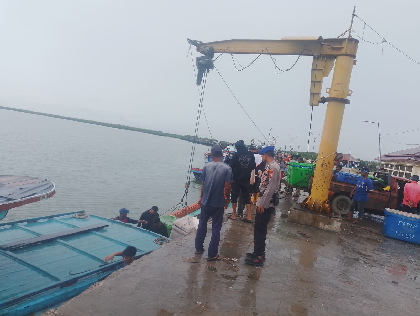 Sat Polairud Polres Langsa Tingkatkan Pengawasan dan Patroli Dialogis di Kawasan Pesisir