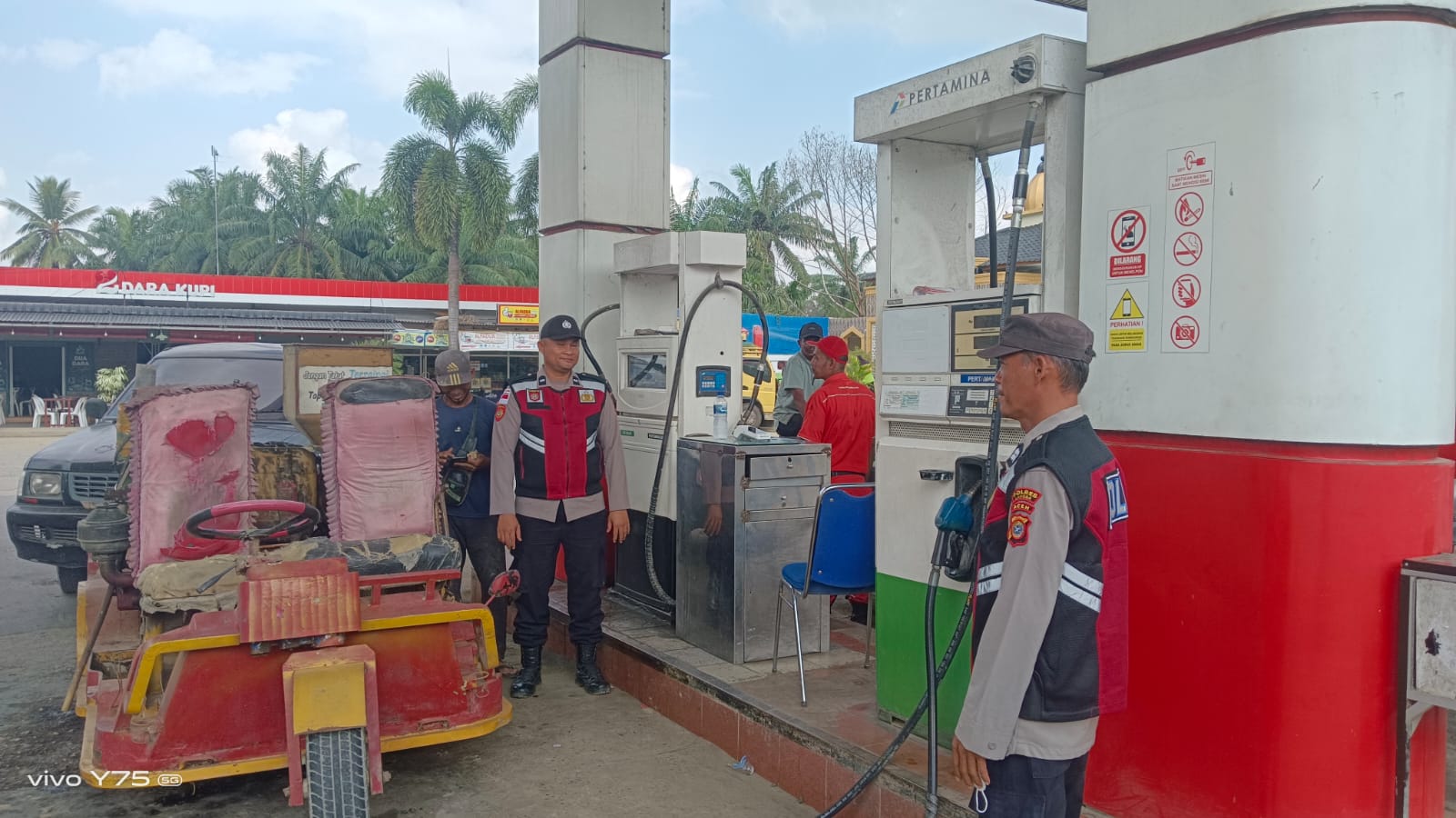 Polsek Manyak Payed Intensifkan Patroli Siang untuk Jaga Stabilitas Kamtibmas