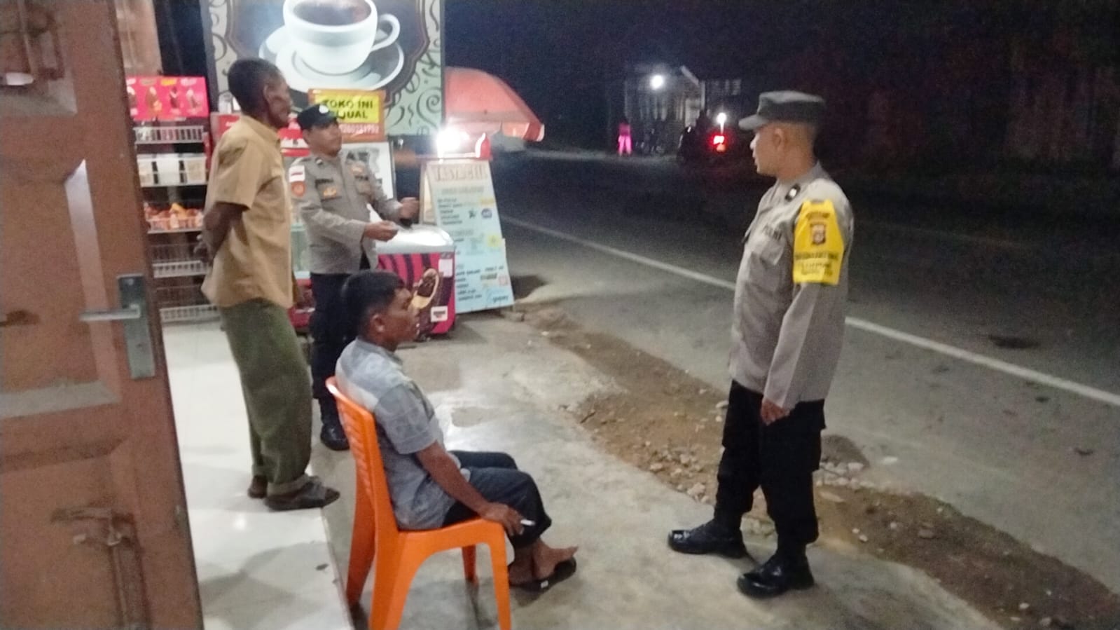 Polsek Sungai Raya Laksanakan Patroli Malam Antisipasi Guantibmas