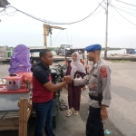 Sat Polairud Polres Langsa Laksanakan Patroli Dialogis di TPI Kuala Langsa