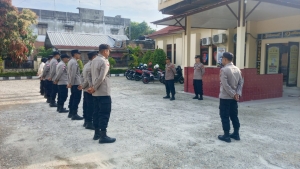 Polsek Langsa Jadikan Apel Pagi sebagai Momentum Pengabdian kepada Masyarakat