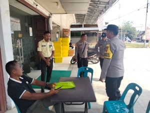 Polsek Sungai Raya Perkuat Patroli Rutin, Awasi Aktivitas Warga di Wilayah Hukum