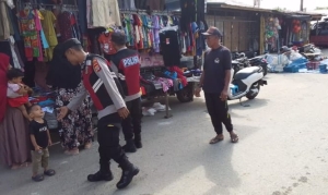 Polsek Rantau Selamat Optimalkan Patroli Dialogis, Jaga Kondusifitas Wilayah Pedesaan