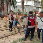 Polsek Manyak Payed Intensifkan Patroli Pasca Banjir, Pastikan Aktivitas Warga Tetap Aman